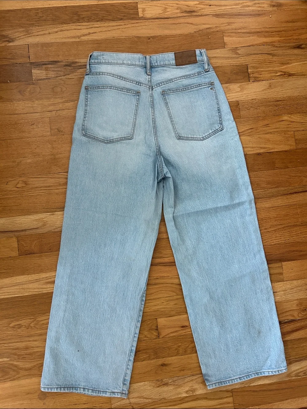 Madewell The Perfect Vintage Wide Log Crop Jean - Picture 4 of 4